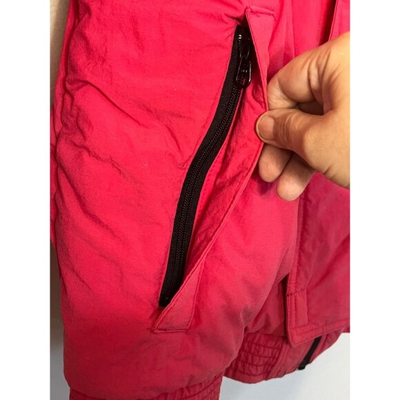 VTG Rip Curl Adventure Sportswear Jacket XL - Black & Pink Reversible Zip Pocket - Picture 16 of 16